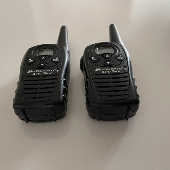 Midland X-Tra Talk LXT114 Black Two Way Radio Walkie Talkies Black 18-Miles - Picture 15 of 16